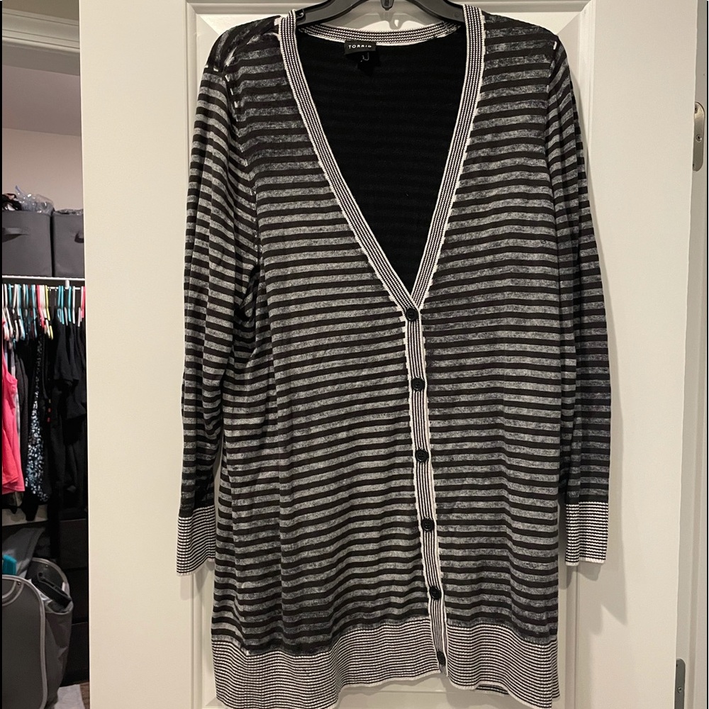 Torrid size 3 long light weight cardigan